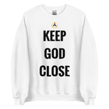 Keep God Close Prayer Hands Crewneck