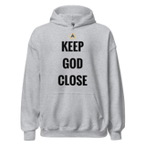 Keep God Close Prayer Hands Hoodie