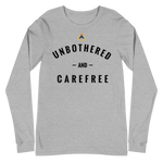 Unbothered and Carefree Long Sleeve Tee