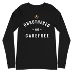 Unbothered and Carefree Long Sleeve Tee