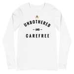 Unbothered and Carefree Long Sleeve Tee