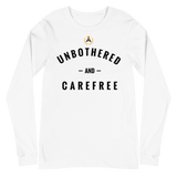 Unbothered and Carefree Long Sleeve Tee