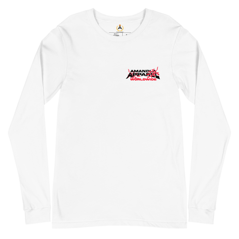 Worldwide Long Sleeve Tee - White