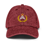 Classic Logo Vintage Cotton Twill Dad Hat - Maroon