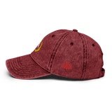 Classic Logo Vintage Cotton Twill Dad Hat - Maroon