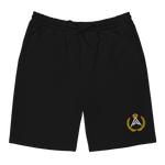 Classic Logo Men's Fleece Shorts - Black