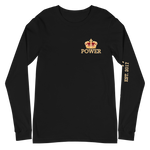 POWER STATEMENT Long Sleeve Tee - Black